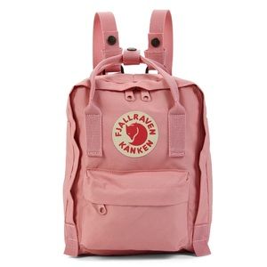 fjallraven kanken mini pink backpack